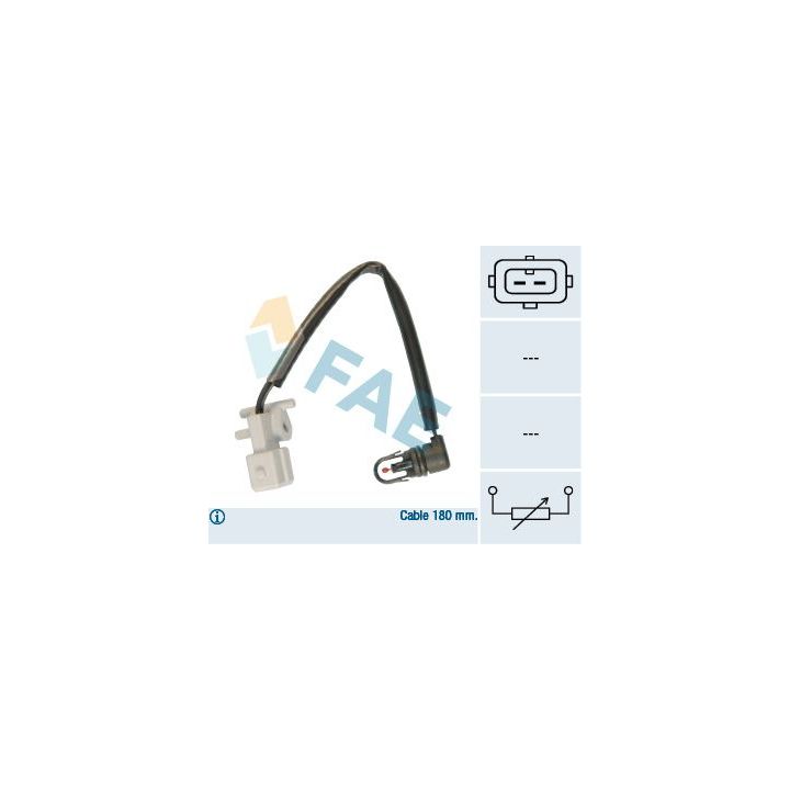 Jutiklis, išorės temperatūra FAE 33185