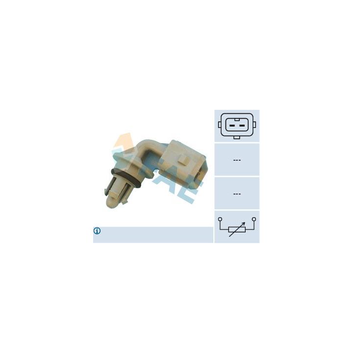 Jutiklis, išorės temperatūra FAE 33510