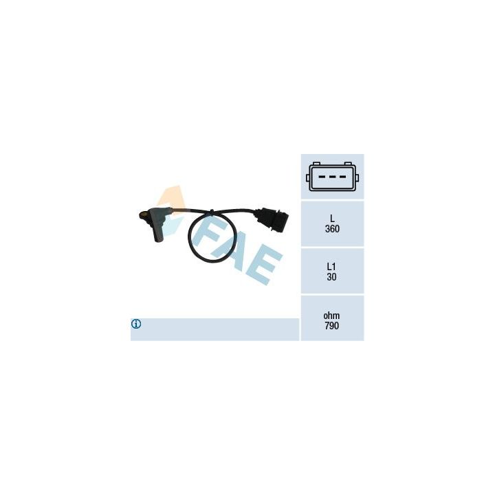 Jutiklis, aps./min. FAE 79061