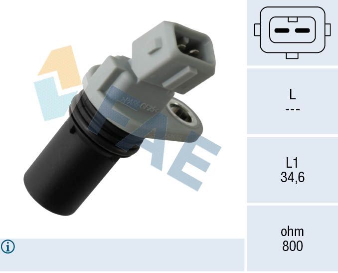 Jutiklis, aps./min. FAE 79536