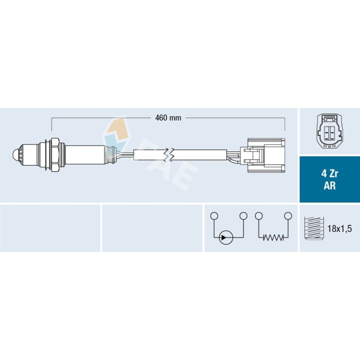 Lambda jutiklis FAE 75712