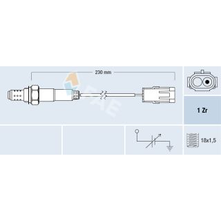 Lambda jutiklis FAE 77103