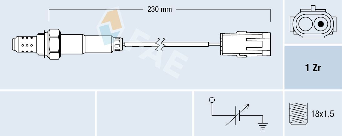 Lambda jutiklis FAE 77103