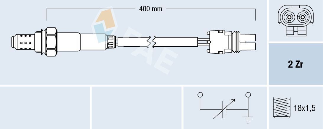 Lambda jutiklis FAE 77104