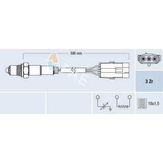 Lambda jutiklis FAE 77113