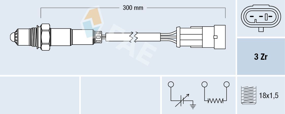Lambda jutiklis FAE 77121