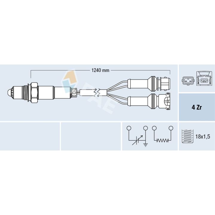 Lambda jutiklis FAE 77125