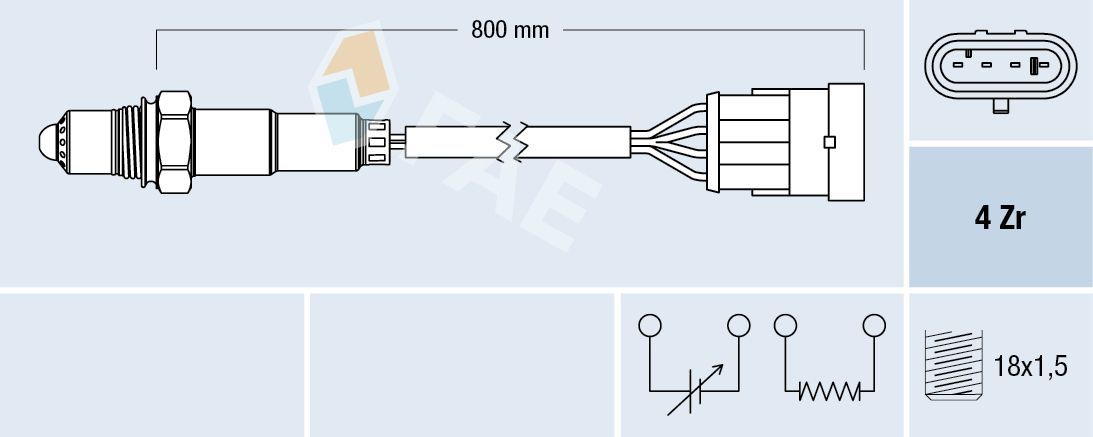 Lambda jutiklis FAE 77220