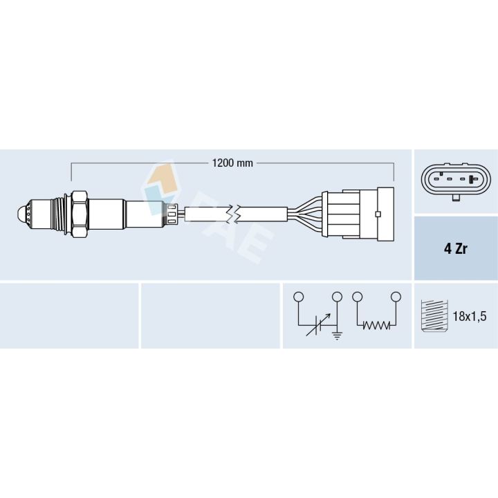 Lambda jutiklis FAE 77221