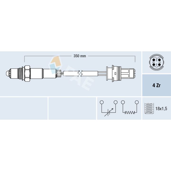 Lambda jutiklis FAE 77243