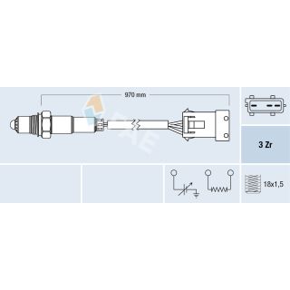Lambda jutiklis FAE 77306