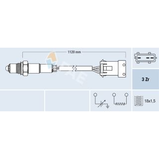 Lambda jutiklis FAE 77307