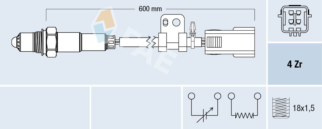 Lambda jutiklis FAE 77319