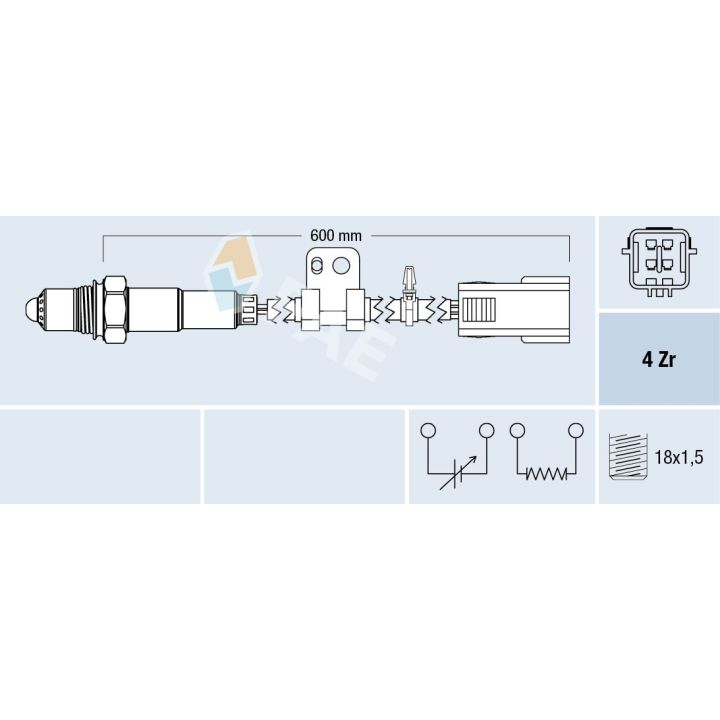 Lambda jutiklis FAE 77321