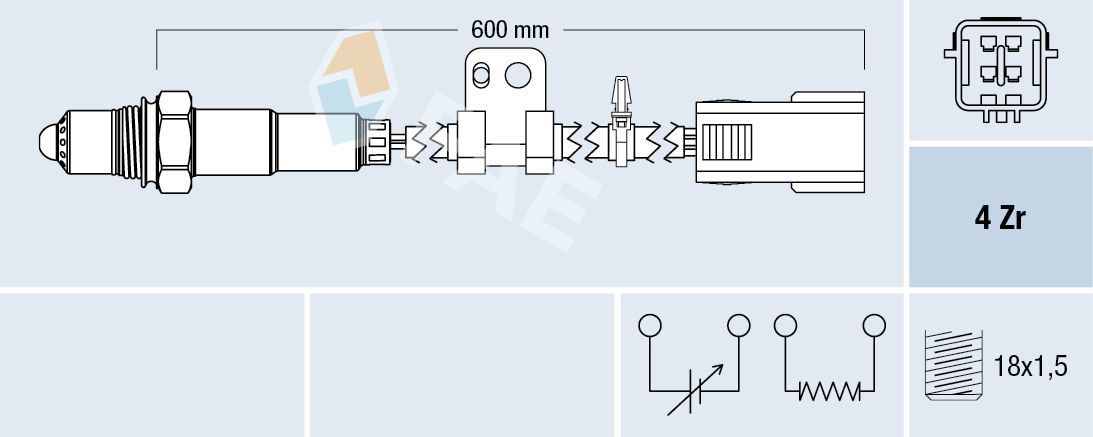 Lambda jutiklis FAE 77321