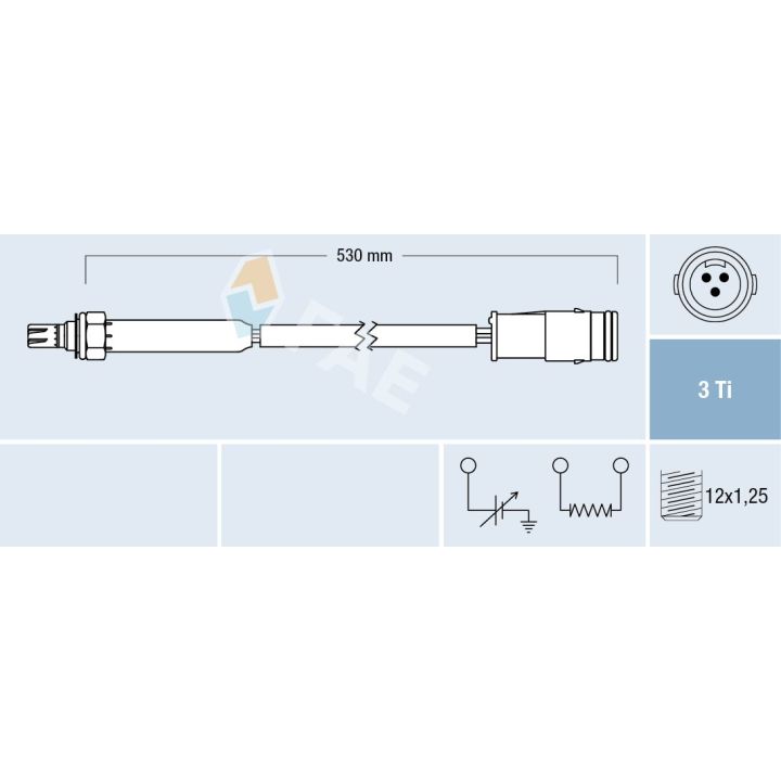 Lambda jutiklis FAE 77358