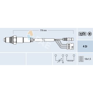 Lambda jutiklis FAE 77379