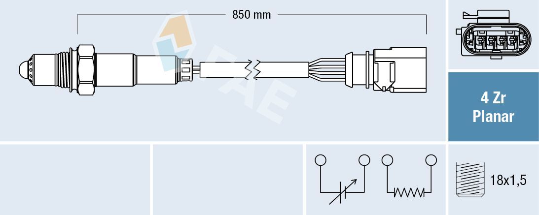 Lambda jutiklis FAE 77403