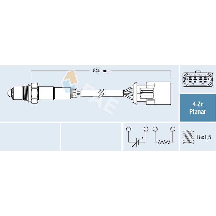 Lambda jutiklis FAE 77425