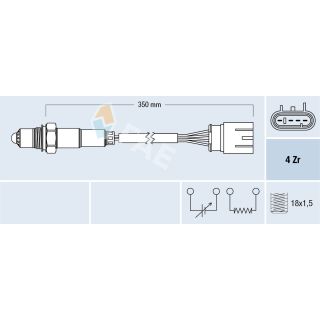 Lambda jutiklis FAE 77465