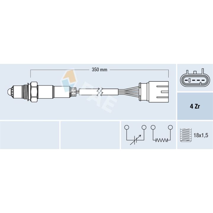Lambda jutiklis FAE 77465