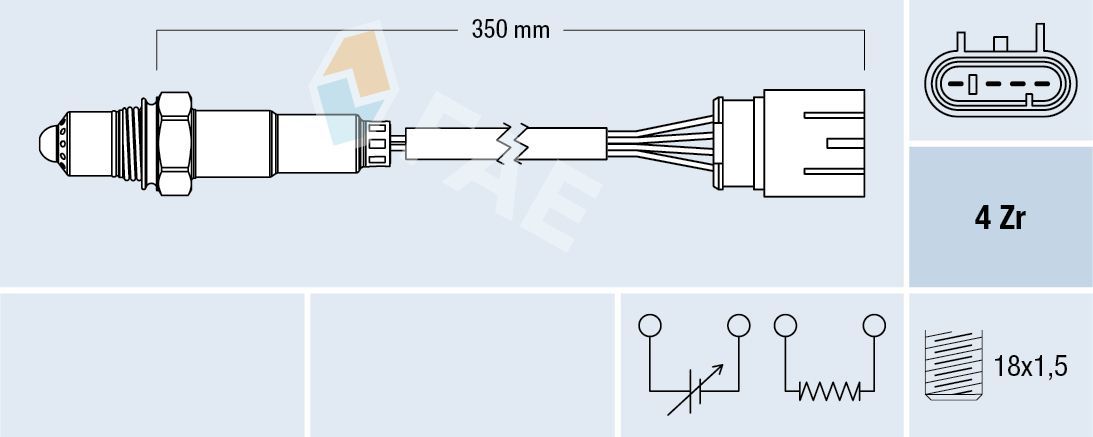 Lambda jutiklis FAE 77465