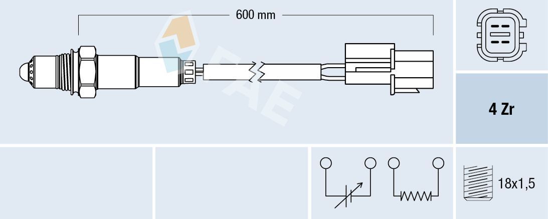 Lambda jutiklis FAE 77477