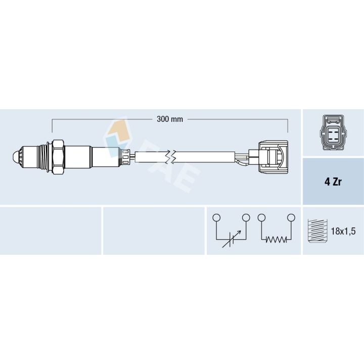 Lambda jutiklis FAE 77585