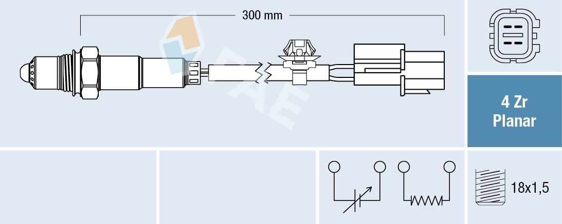 Lambda jutiklis FAE 77653