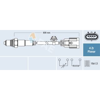 Lambda jutiklis FAE 77656