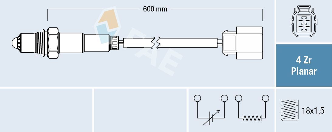 Lambda jutiklis FAE 77665