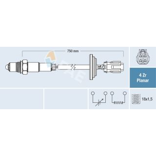 Lambda jutiklis FAE 77666