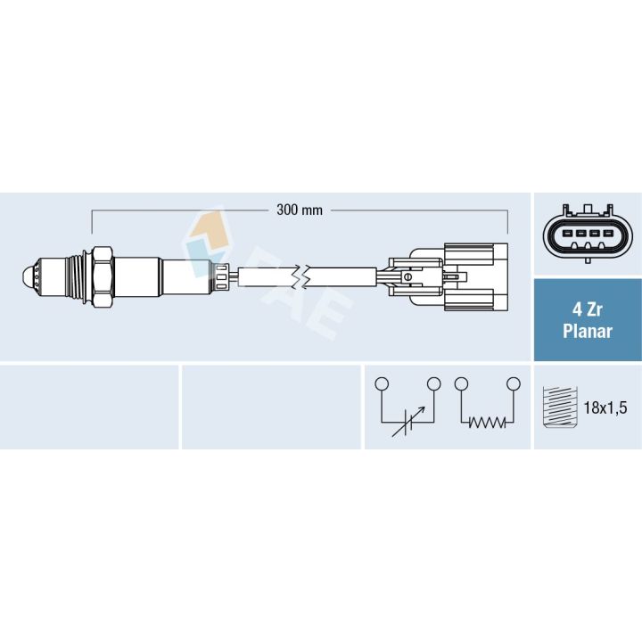 Lambda jutiklis FAE 77669