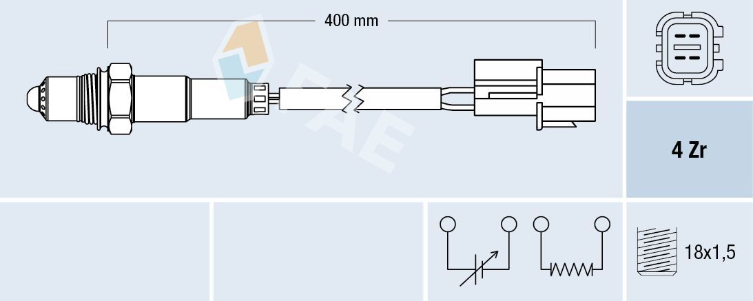 Lambda jutiklis FAE 77682