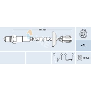 Lambda jutiklis FAE 77701
