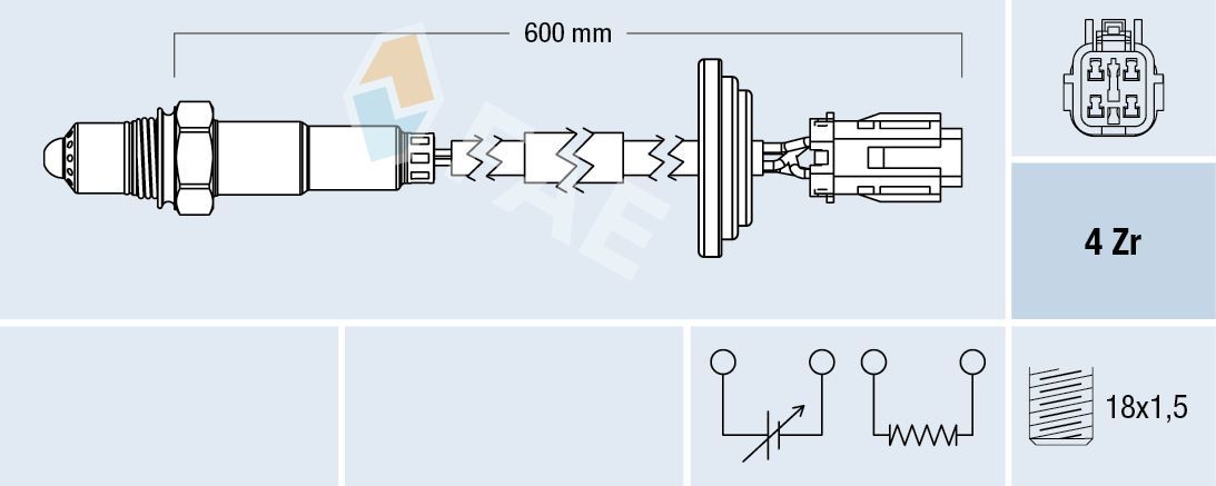 Lambda jutiklis FAE 77701