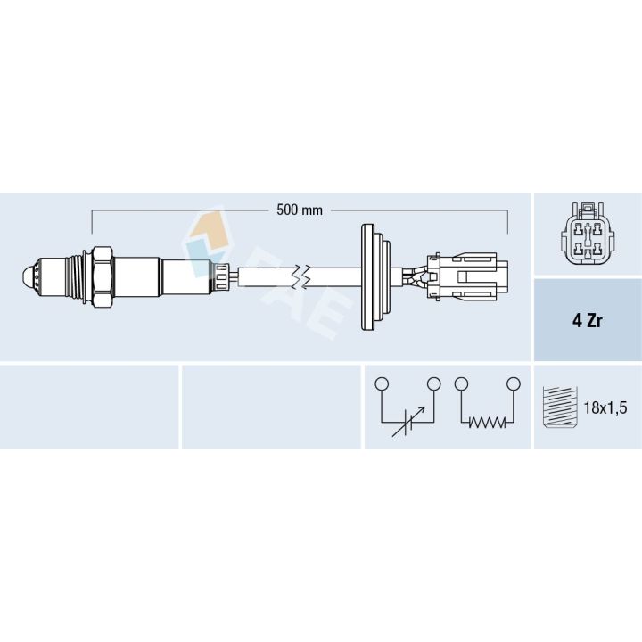 Lambda jutiklis FAE 77707
