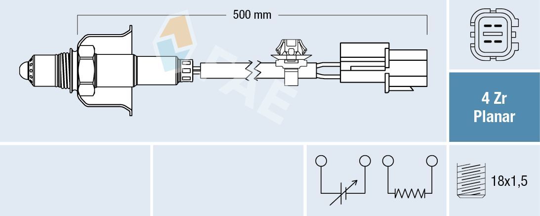 Lambda jutiklis FAE 77712