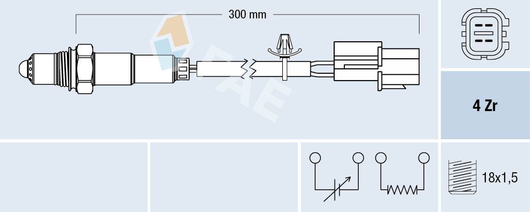 Lambda jutiklis FAE 77713