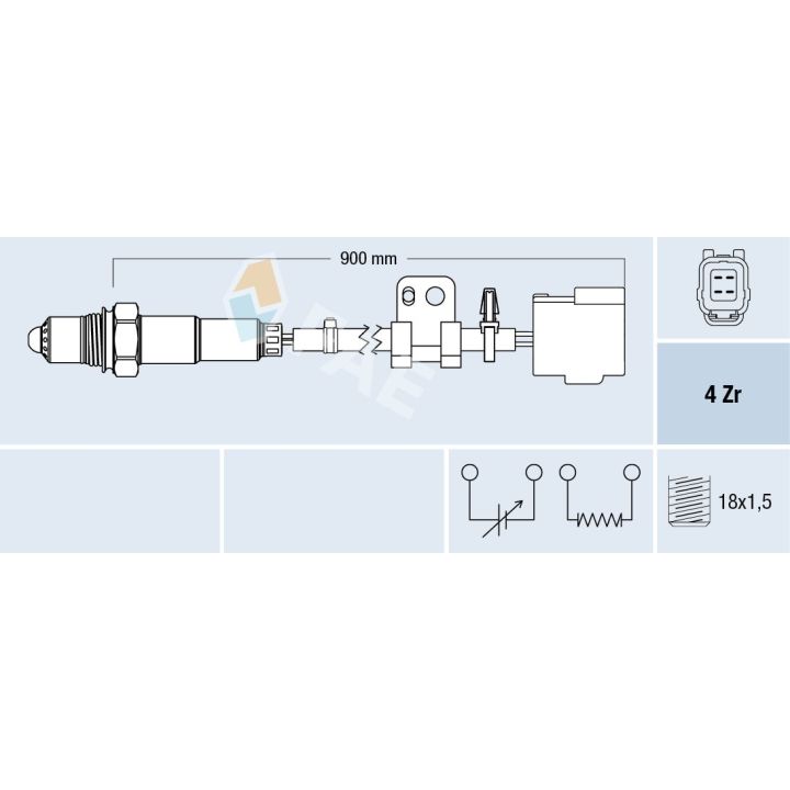 Lambda jutiklis FAE 77764