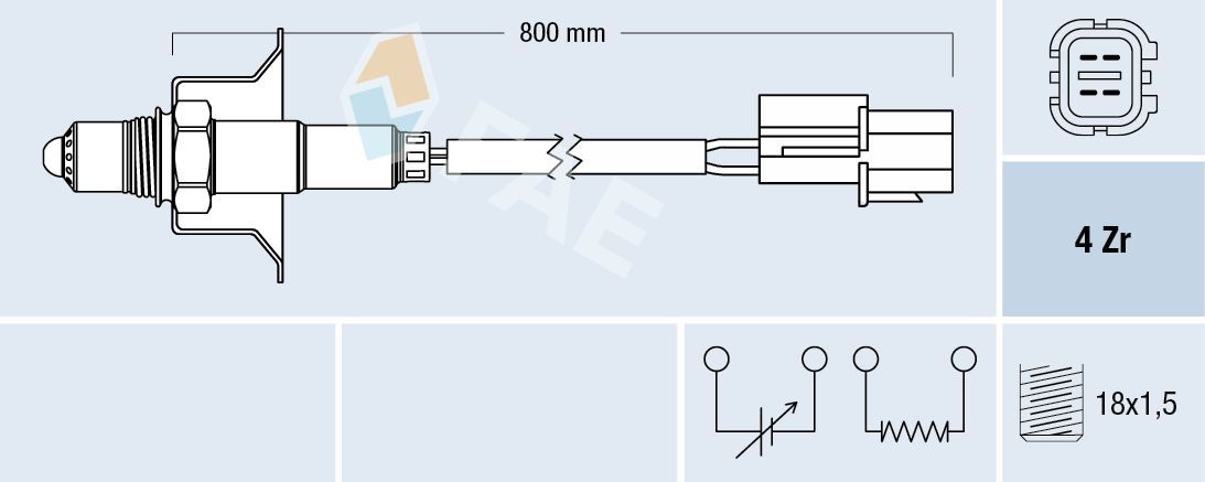 Lambda jutiklis FAE 77765