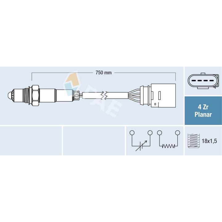 Lambda jutiklis FAE 77906