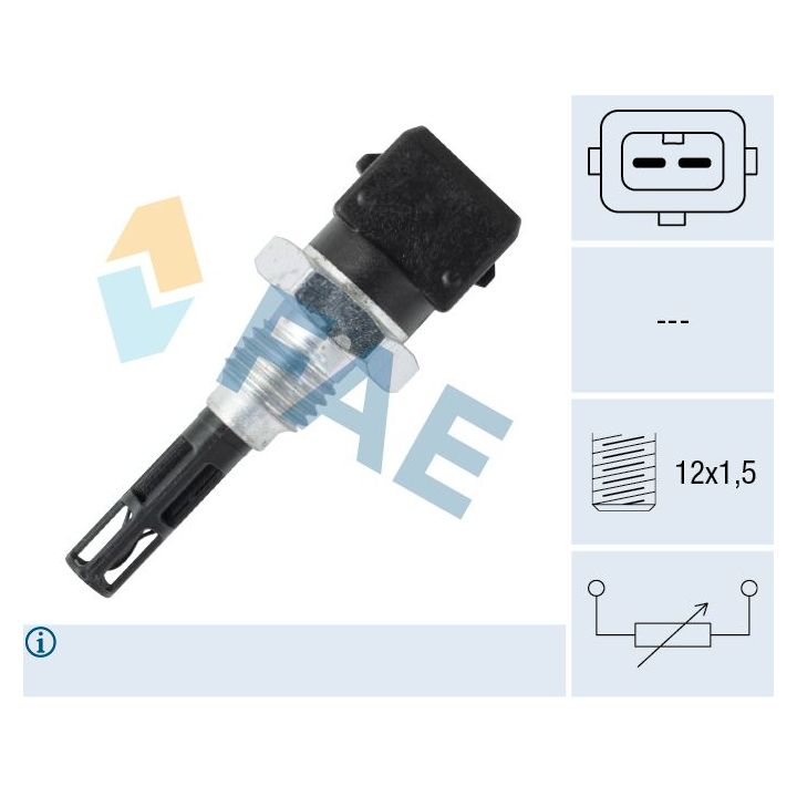 Siuntimo blokas, įsiurbiamo oro temperatūra FAE 33166
