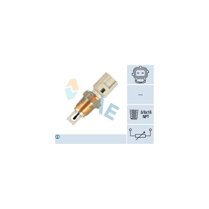 Siuntimo blokas, įsiurbiamo oro temperatūra FAE 33426