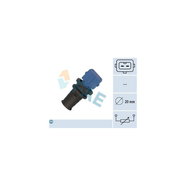 Siuntimo blokas, įsiurbiamo oro temperatūra FAE 33525