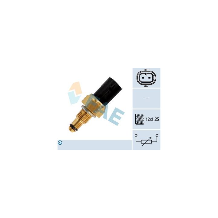 Jutiklis, degalų temperatūra FAE 33880