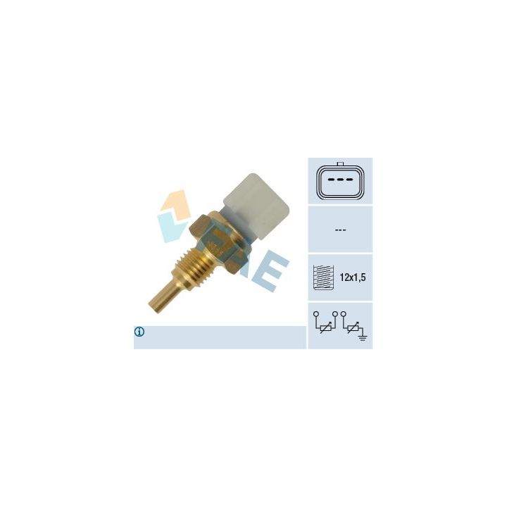 Siuntimo blokas, aušinimo skysčio temperatūra FAE 33356