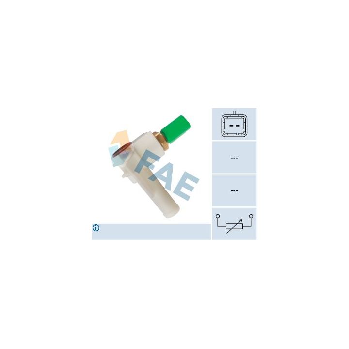 Siuntimo blokas, aušinimo skysčio temperatūra FAE 33701