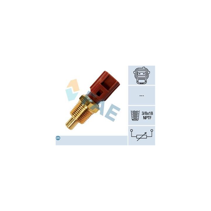 Siuntimo blokas, aušinimo skysčio temperatūra FAE 33730