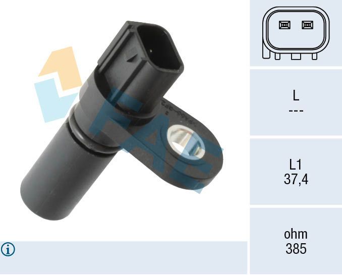 Jutiklis, skirstomojo veleno padėtis FAE 79017